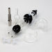 Glass and Titanium Nectar Collector [AK2211] | Jupiter Grass