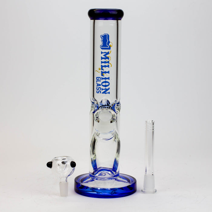 11" 1-MILLION Glass / 9mm / glass tube water bong | Jupiter Grass