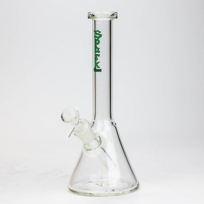 10" SPARK beaker thick glass water bong | Jupiter Grass