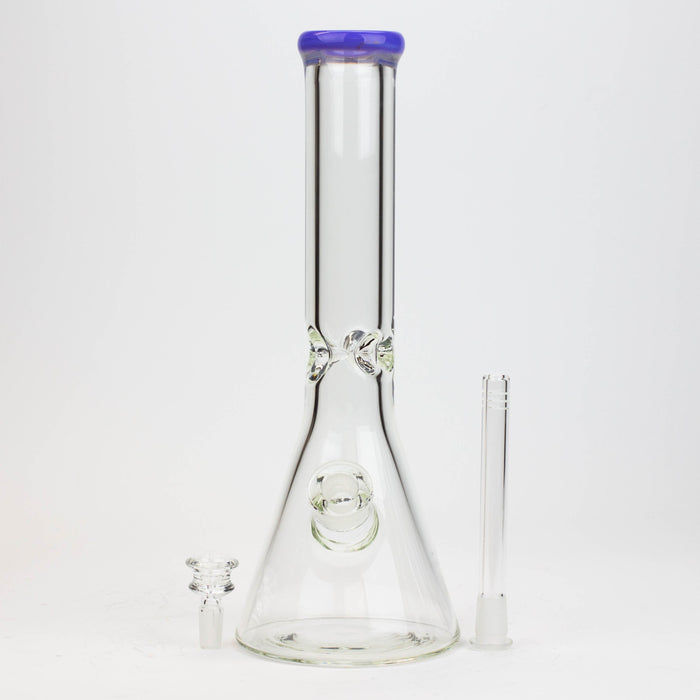 13.5" Classic beaker Glass Bong 9mm [C4112-A] | Jupiter Grass