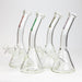 10" SPARK beaker thick glass bent neck water bong | Jupiter Grass