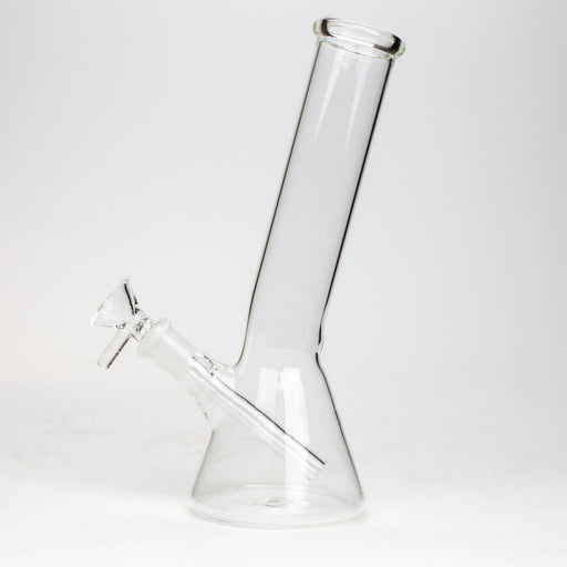 8" Clear glass beaker water bong | Jupiter Grass