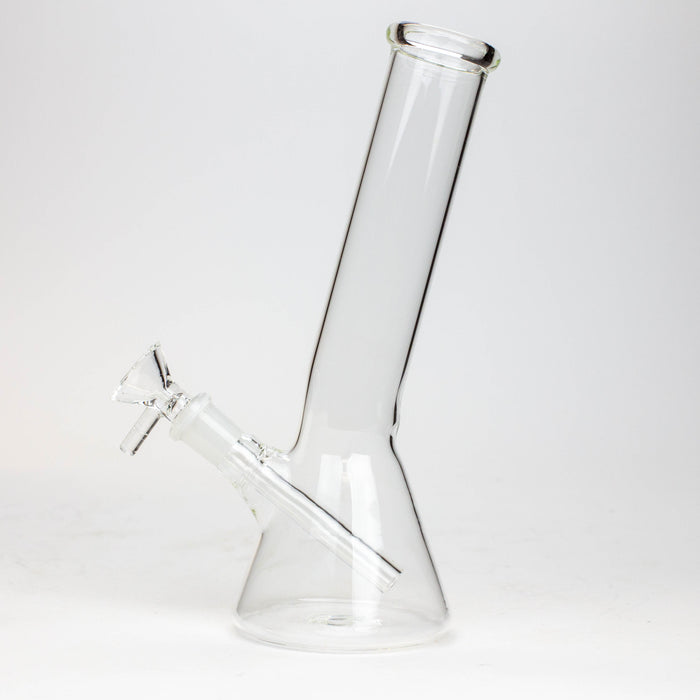 8" Clear glass beaker water bong | Jupiter Grass