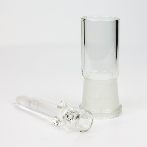 Quartz Nail and vapor dome set for 18 mm male joint | Jupiter Grass
