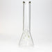 8" Clear glass beaker water bong | Jupiter Grass