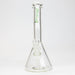 10" SPARK beaker thick glass bent neck water bong | Jupiter Grass