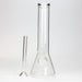 8" Clear glass beaker water bong | Jupiter Grass