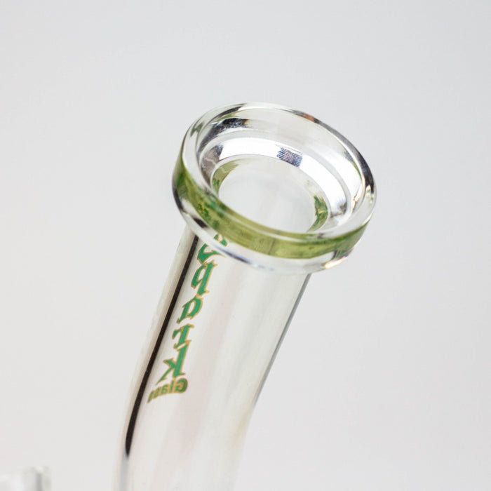 10" SPARK beaker thick glass bent neck water bong | Jupiter Grass