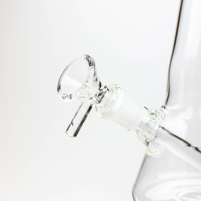 8" Clear glass beaker water bong | Jupiter Grass