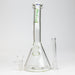 10" SPARK beaker thick glass bent neck water bong | Jupiter Grass
