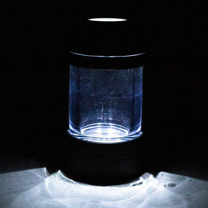 4-in-1 LED Magnify Jar with a grinder and one hitter | Jupiter Grass