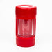 4-in-1 LED Magnify Jar with a grinder and one hitter | Jupiter Grass