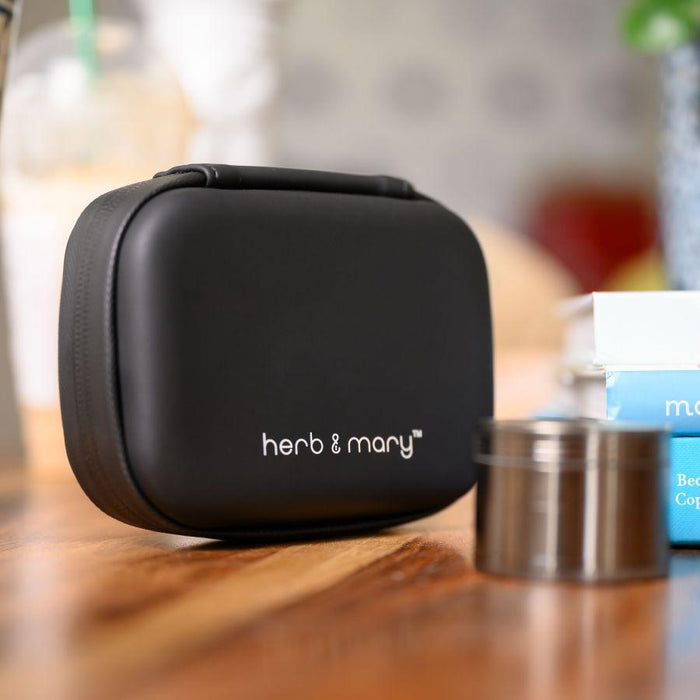 Herb & Mary | Hard accessory carrying case | Jupiter Grass