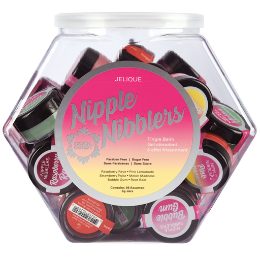 NIPPLE NIBBLERS Cool Tingle Balm Assorted 3g Bowl of 36 - DISPLAY