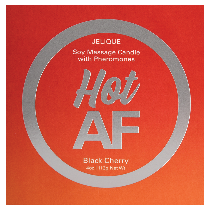 MOOD CANDLES Hot AF - Pheromone Massage Candle Black Cherry 4oz | 113g