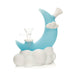 LIT® Silicone | 6.5" Glow-In-The-Dark Moon Water Pipe [TS216B] | Jupiter Grass