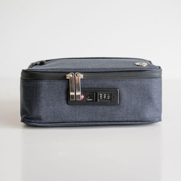 Herb & Mary | Smell Proof Accessories Storage Stash Case w/Integrated Combo Lock (Medium) | Jupiter Grass