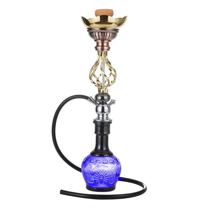 27" Twist Wrought Hookah [MD2205] | Jupiter Grass