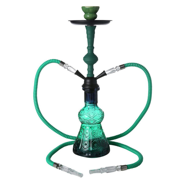 18" 2 hoses Hookah [MD2195] | Jupiter Grass