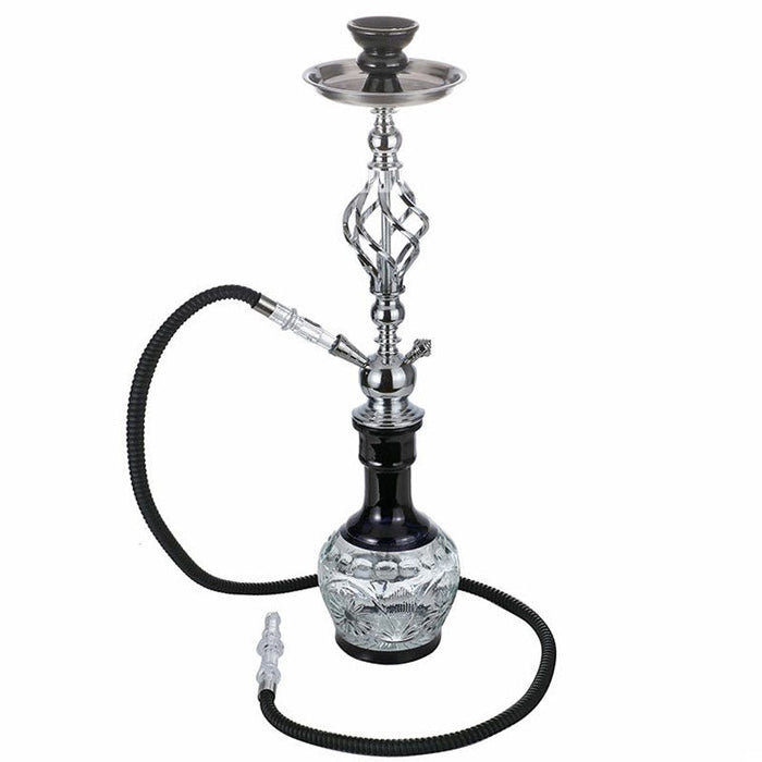 25" Twist Wrought Hookah [MD2202] | Jupiter Grass