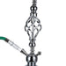 25" Twist Wrought Hookah [MD2202] | Jupiter Grass