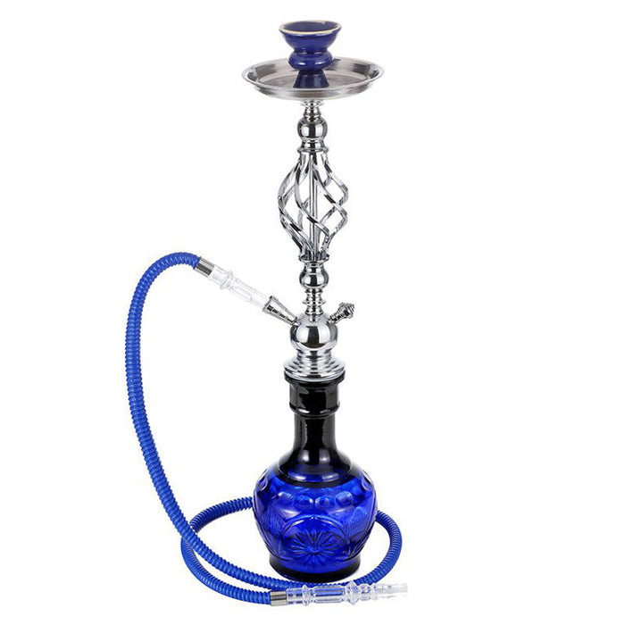 25" Twist Wrought Hookah [MD2202] | Jupiter Grass