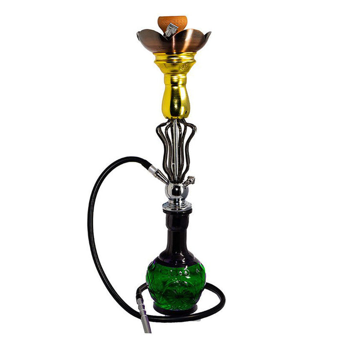 27" Twist Wrought Hookah [MD2203] | Jupiter Grass