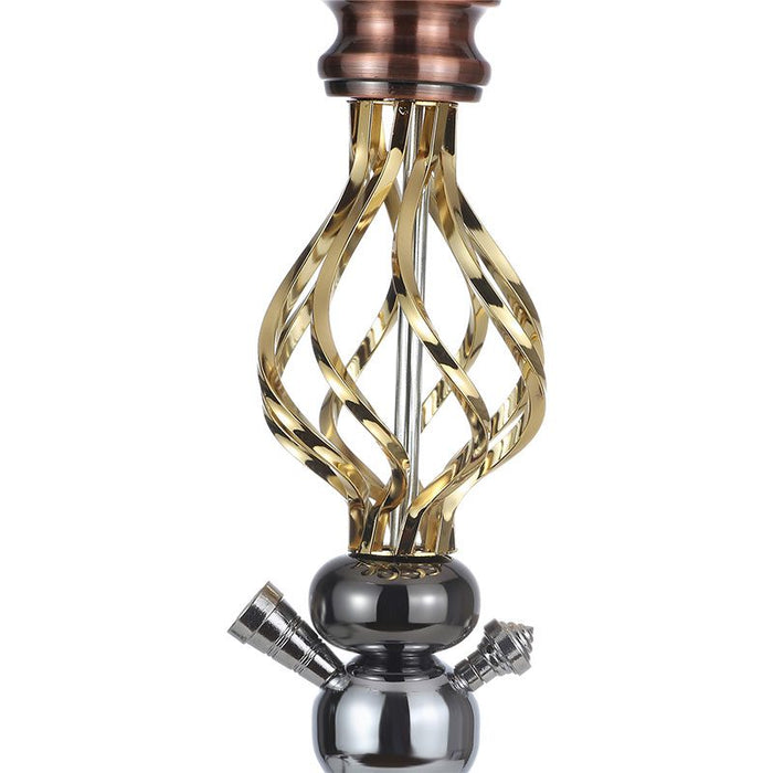 27" Twist Wrought Hookah [MD2205] | Jupiter Grass