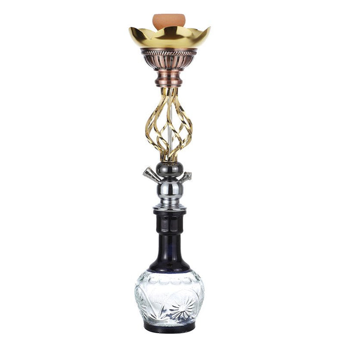 27" Twist Wrought Hookah [MD2205] | Jupiter Grass