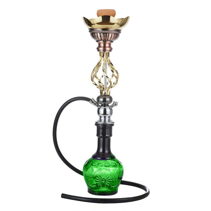 27" Twist Wrought Hookah [MD2205] | Jupiter Grass