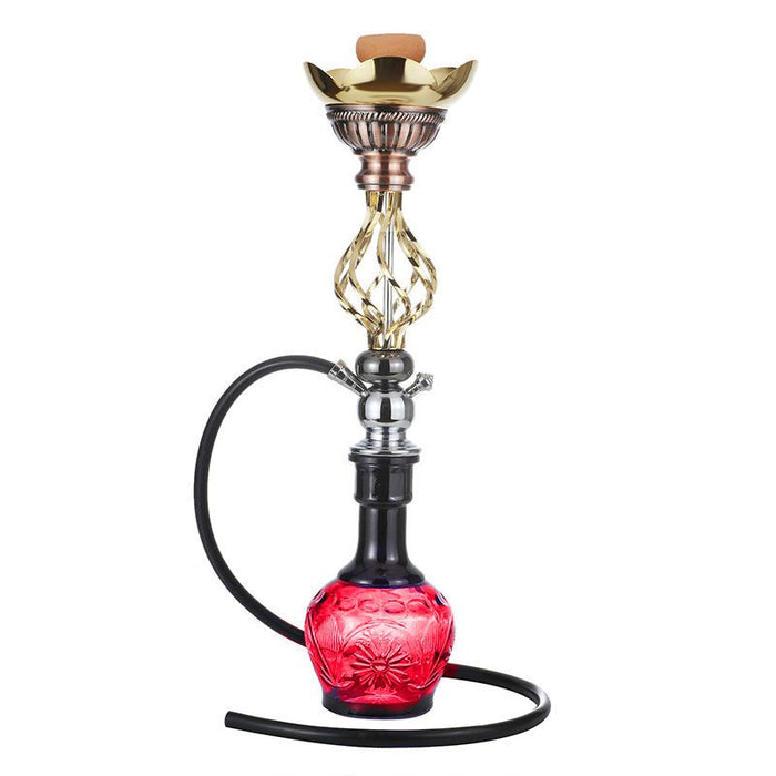 27" Twist Wrought Hookah [MD2205] | Jupiter Grass