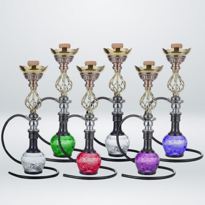27" Twist Wrought Hookah [MD2205] | Jupiter Grass