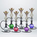 27" Twist Wrought Hookah [MD2205] | Jupiter Grass