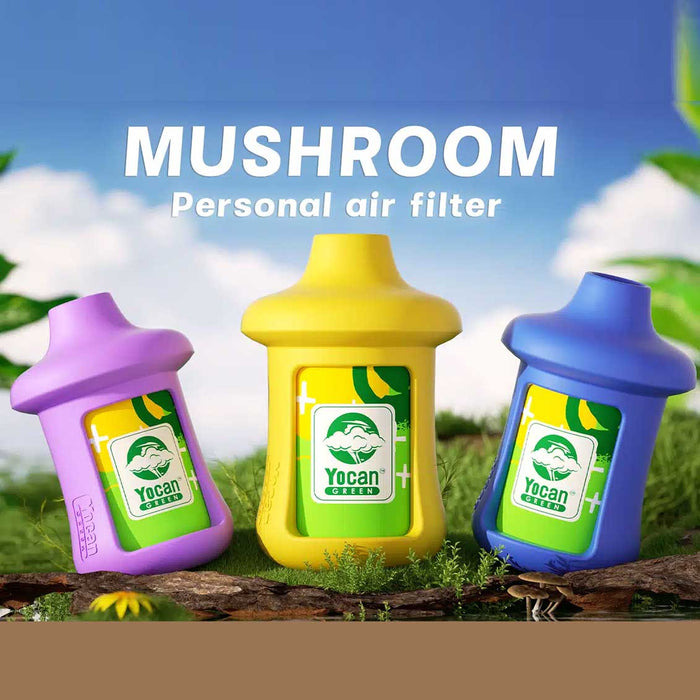 Yocan Green |  MUSHROOM personal air filter | Jupiter Grass