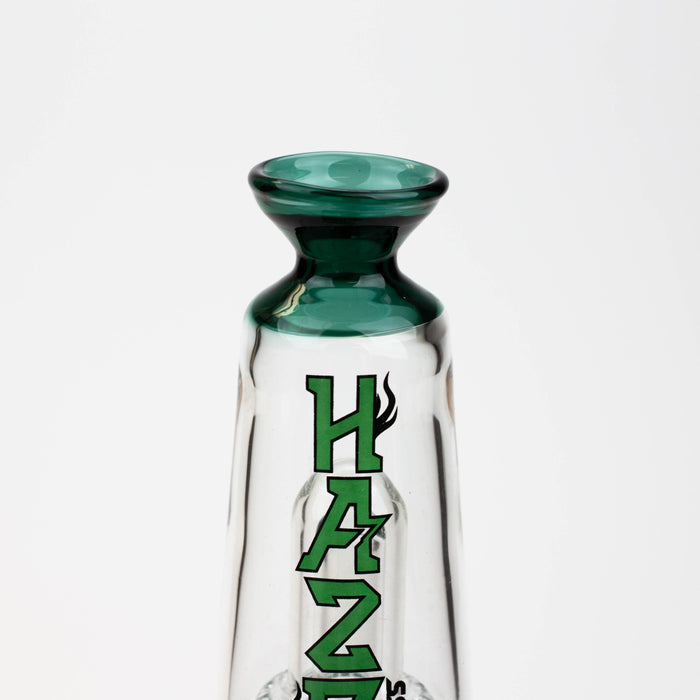 8.5" HAZE glass water bong with Showerhead percolator [HZ088] | Jupiter Grass