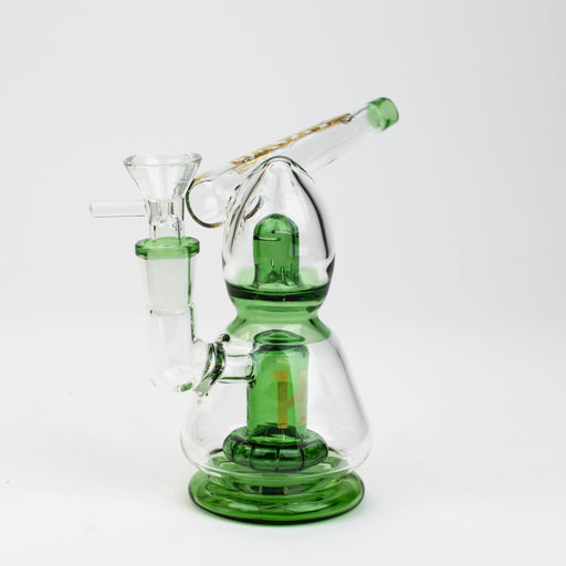 6.5" HAZE glass water bong [HZ091] | Jupiter Grass
