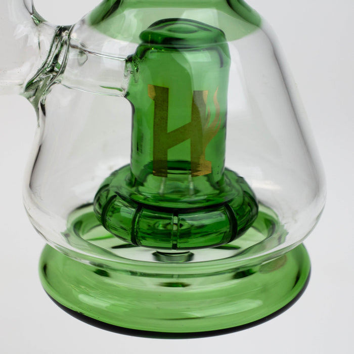 6.5" HAZE glass water bong [HZ091] | Jupiter Grass