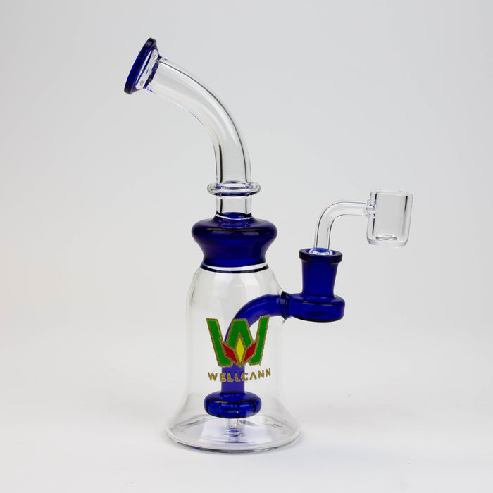 8" WellCann Bell Rig with Banger | Jupiter Grass