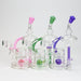 9" SOUL Glass 2-in-1 recycler bong [S2055] | Jupiter Grass