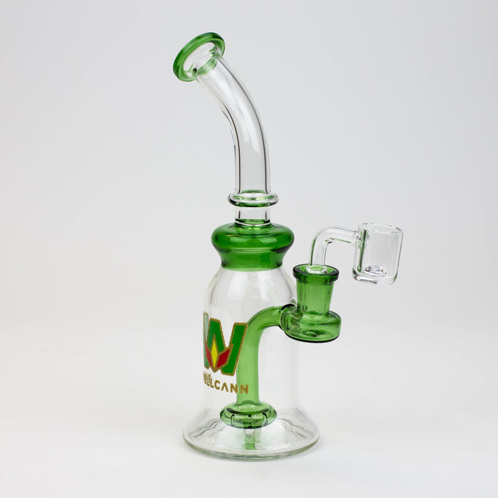 8" WellCann Bell Rig with Banger | Jupiter Grass