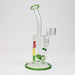 9" WellCann Inline diffuser Rig with Banger | Jupiter Grass