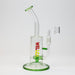 9" WellCann Inline diffuser Rig with Banger | Jupiter Grass
