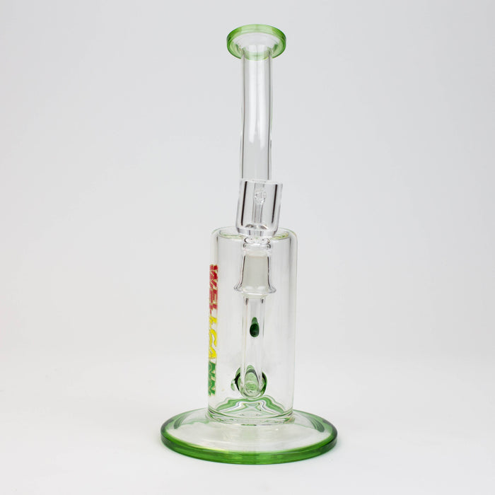 9" WellCann Inline diffuser Rig with Banger | Jupiter Grass