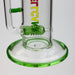 9" WellCann Inline diffuser Rig with Banger | Jupiter Grass