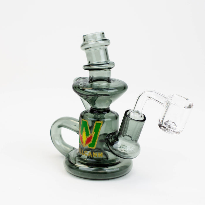 6" WellCann Double Loop Recycle Rig with Banger | Jupiter Grass