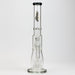 17.5" H2O glass water bong with shower head percolator [H2O-5003] | Jupiter Grass