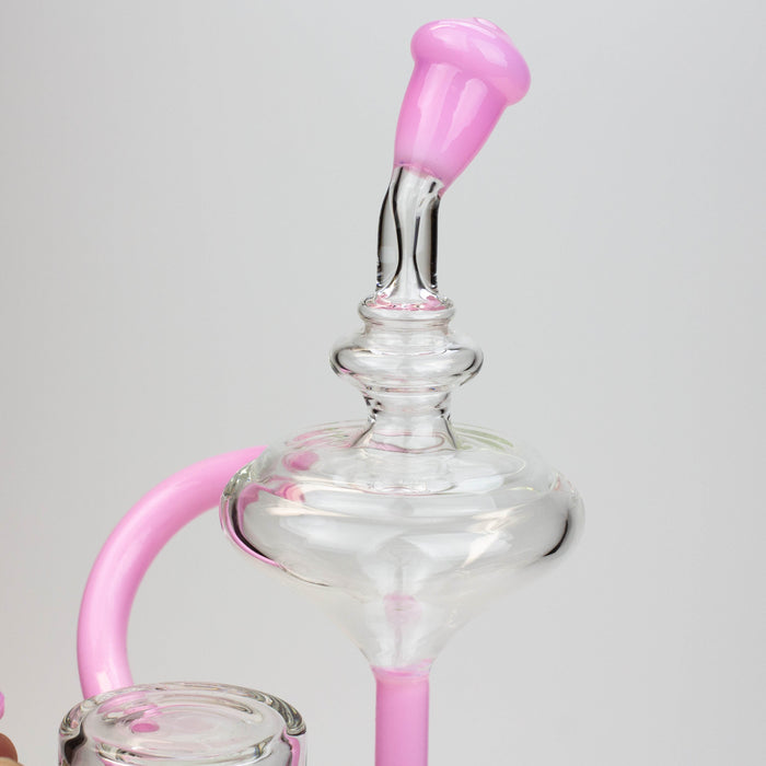 9" SOUL Glass 2-in-1 recycler bong [S2055] | Jupiter Grass