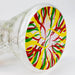 12" DANK beaker 7 mm glass bong with Colour Bottom | Jupiter Grass