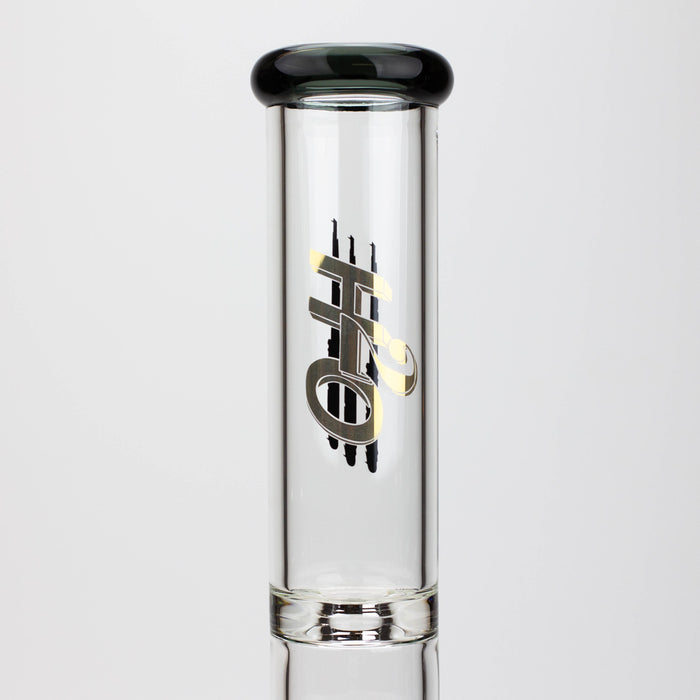 17.5" H2O glass water bong with shower head percolator [H2O-5003] | Jupiter Grass