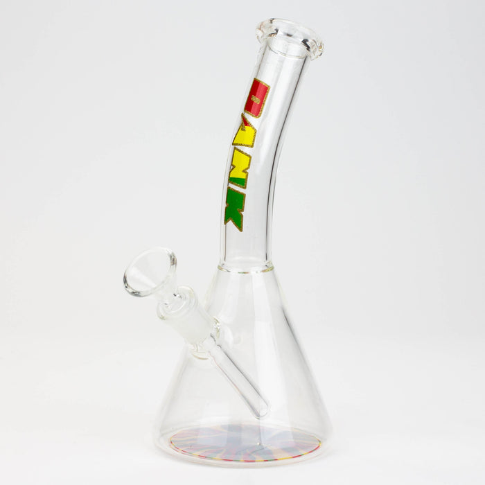 8" DANK Mini Bong with Colour Bottom | Jupiter Grass
